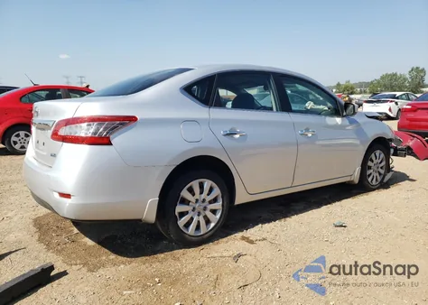 2013 Nissan Sentra S from USA, damaged, VIN 3N1AB7AP6DL769410